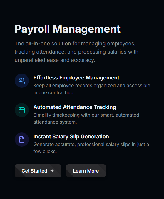 Payroll Management